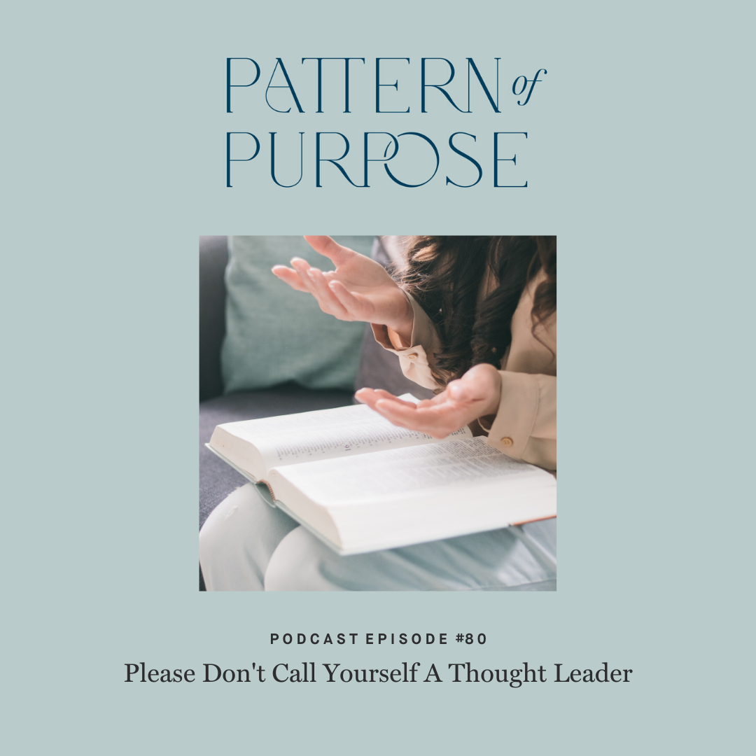 Pattern of Purpose podcast episode 80 cover art